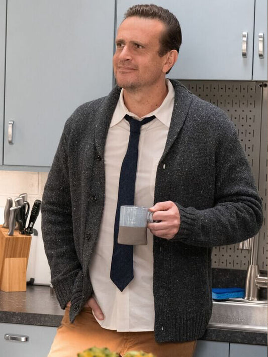 Jimmy Shrinking Season 01 Grey Cardigan Jacket