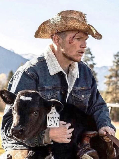 Jimmy Yellowstone Season 01 Blue Denim Jacket