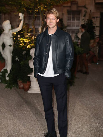 Joe Alwyn Geniune Leather Jacket