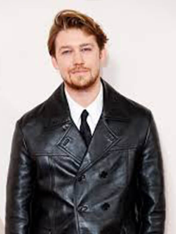 joe Alywn Black Leather Jacket