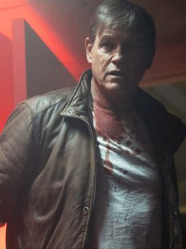 John Parker Helloween Brown Leather Jacket