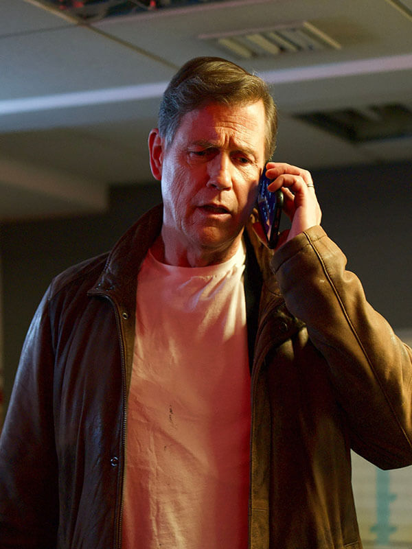 John Parker Helloween Brown Leather Jacket