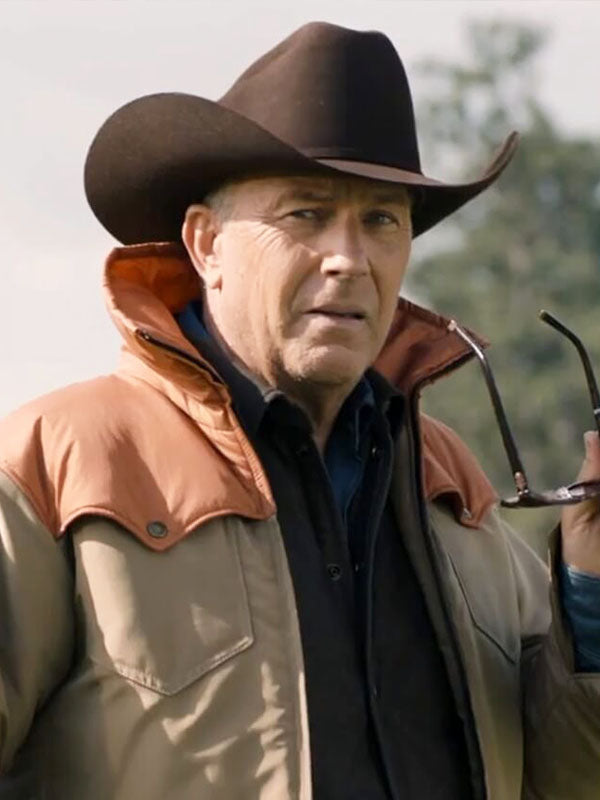 John Yellowstone Season 01 Brown Cotton Jacket