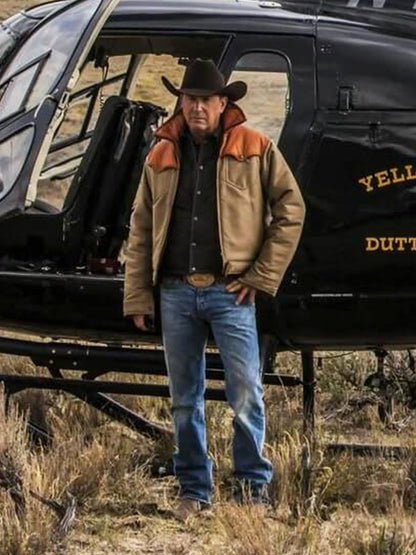 John Yellowstone Season 01 Brown Cotton Jacket