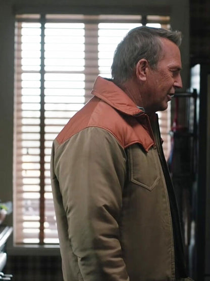 John Yellowstone Season 01 Brown Cotton Jacket
