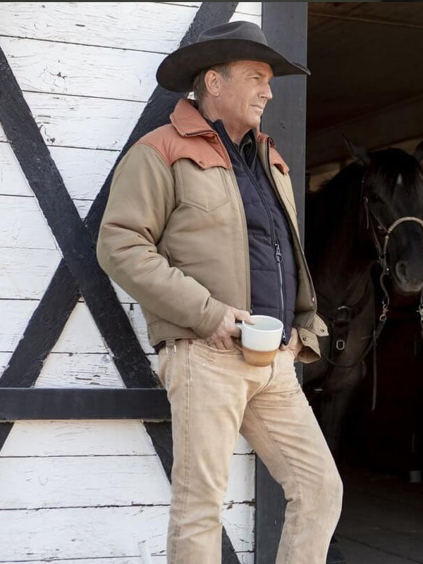 John Yellowstone Season 01 Brown Cotton Jacket