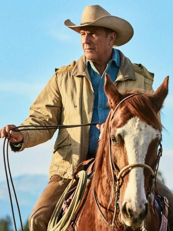 John Yellowstone Season 02 Beige Cotton Jacket