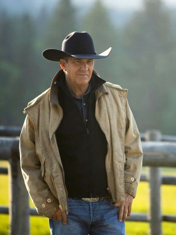 John Yellowstone Season 02 Beige Cotton Jacket