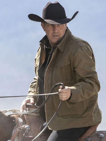 John Yellowstone Season 05 Brown Cotton Jacket