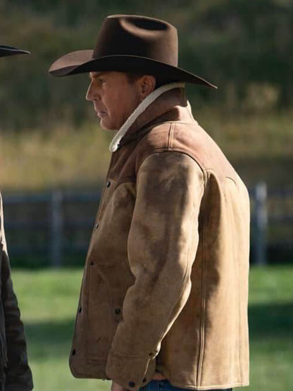 John Yellowstone Season 05 Brown Suede Jacket