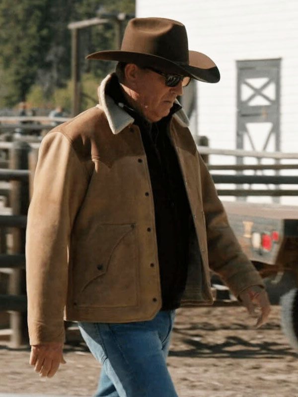 John Yellowstone Season 05 Brown Suede Jacket