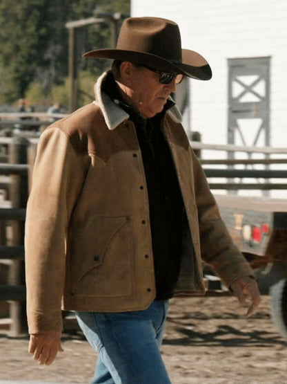 John Yellowstone Season 05 Brown Suede Jacket