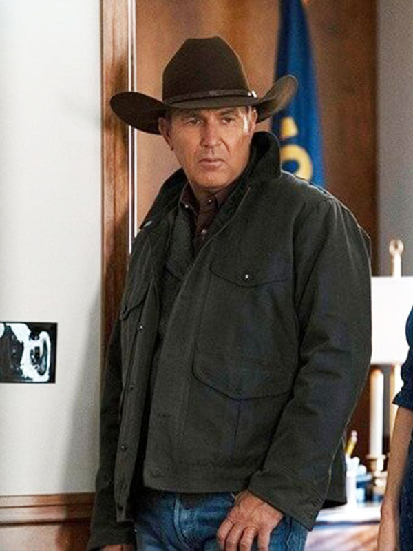 John Yellowstone season 05 Grey Cotton Jacket
