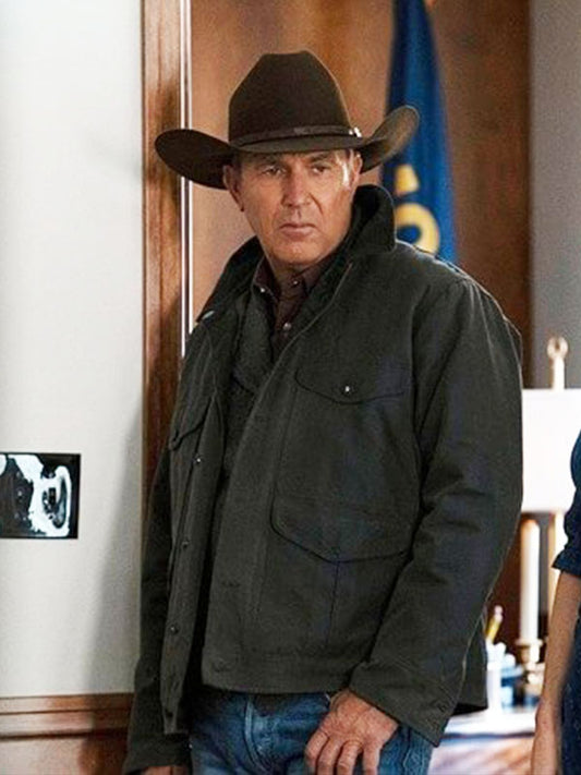 John Yellowstone season 05 Grey Cotton Jacket
