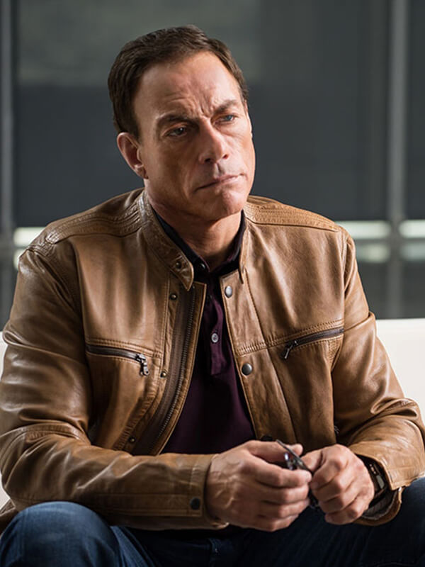 Johnson Season 1 2021 Jean Claude Van Leather Jacket