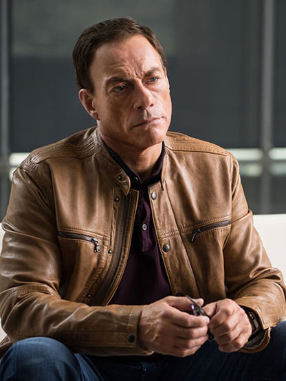 Johnson Season 1 2021 Jean Claude Van Leather Jacket