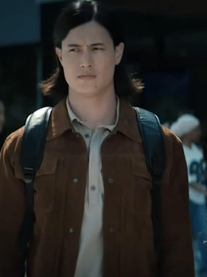 Jordan Li Gen V Season 2  Unisex Brown Jacket.