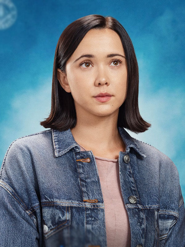 Jordan Li Gen V  Unisex Blue Denim Jacket.