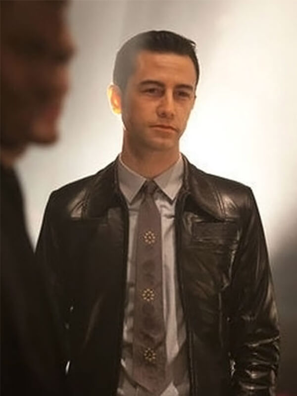  Joseph Gordon Looper 2012 Black Leather Jacket