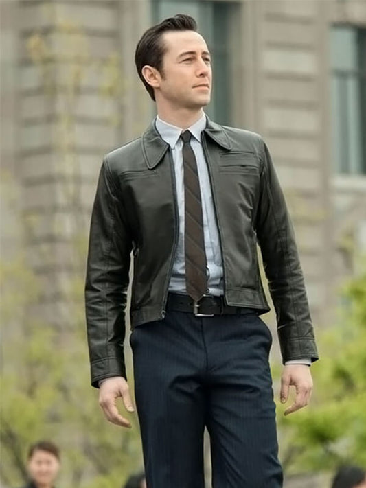  Joseph Gordon Looper 2012 Black Leather Jacket