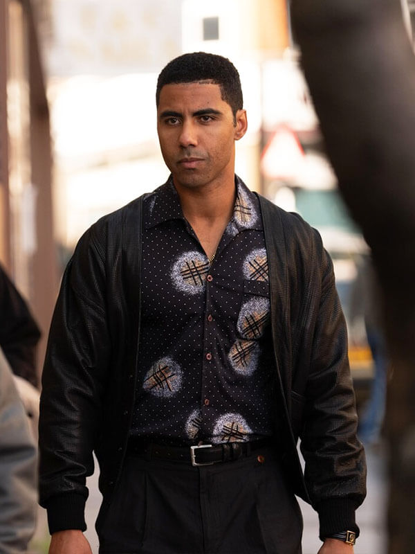 Joshua Samuels Legends Season 01 Black Leather Jacket