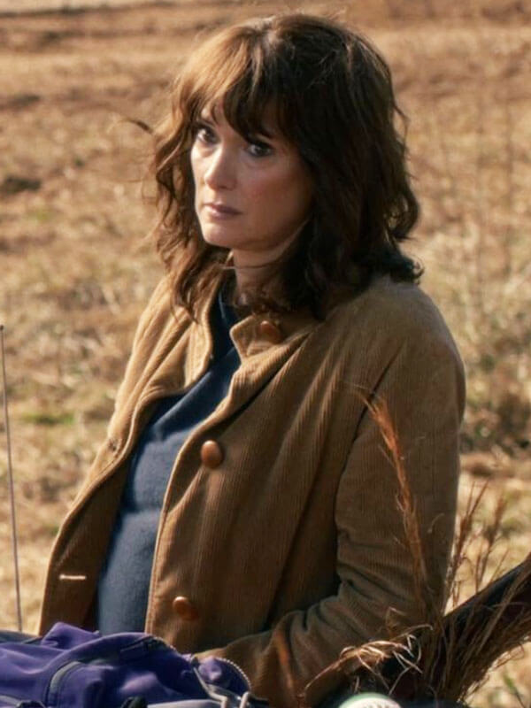 Joyce Byers Stranger Things Season 05 Brown Corduroy Jacket