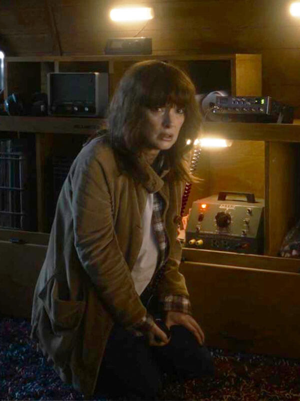 Joyce Byers Stranger Things Season 05 Brown Corduroy Jacket