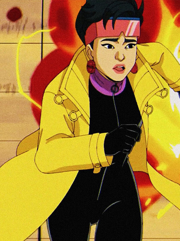 Jubilee X-Men 97 Season 01 Yellow Long Coat