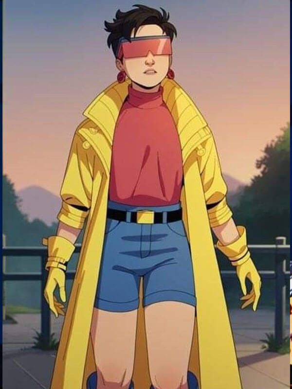 Jubilee X-Men 97 Season 01 Yellow Long Coat