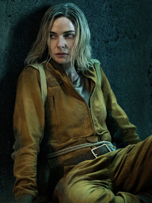 Juliette Nicholas Silo Season 2 Yellow Wool Jacket