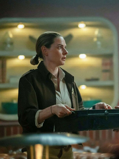 Juliette Nichols Silo Season 02 Brown Cotton Jacket