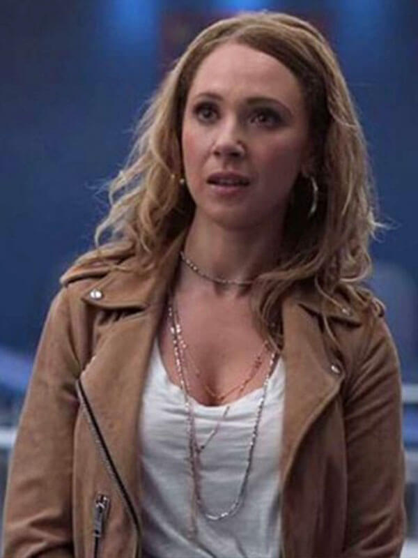 Juno Temple Ted Lasso Season 01 Brown Suede Jacket