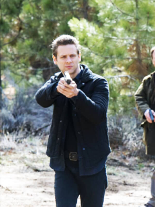 Justified 2010 Jacob Pitts Cotton Blue Jacket