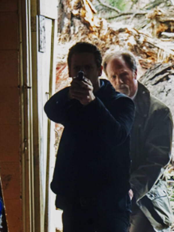 Justified 2010 Jacob Pitts Cotton Blue Jacket