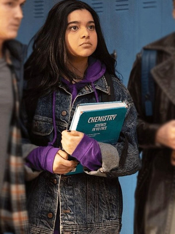 Kamala Khan Ms Marvel Season 01 Blue Denim Jacket