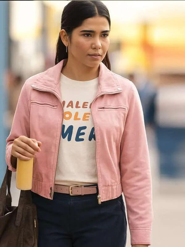 Kartiah Vergara All Her Fault Season 01 Pink Cotton Jacket