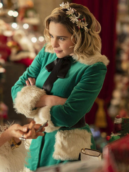 Kate Last Christmas Green Costume Coat