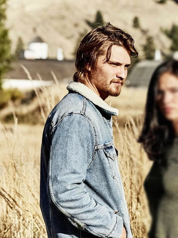 Kayce Yellowstone Season 01 Blue Denim Jacket
