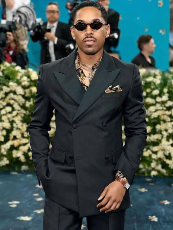 Kelvin Harrison Jr Met Gala 2025 Black Tuxedo