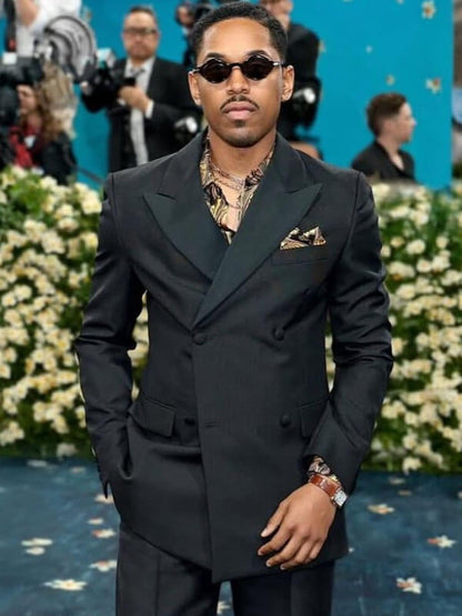 Kelvin Harrison Jr Met Gala 2025 Black Tuxedo
