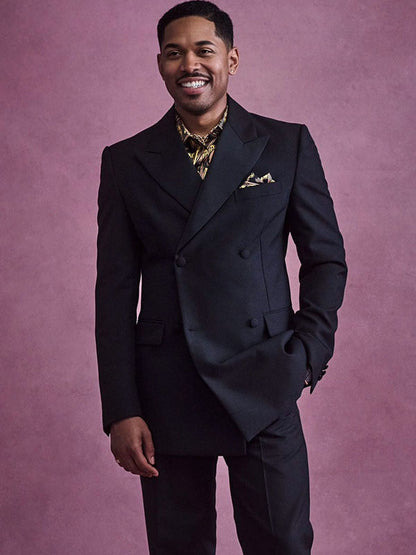 Kelvin Harrison Jr Met Gala 2025 Black Tuxedo