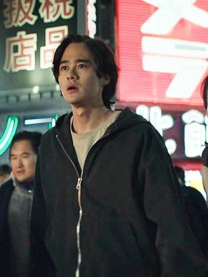 Kentaro Randa Monarch Legacy Of Monsters Season 02 Black Fleece Jacket