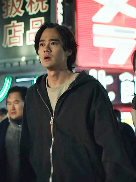 Kentaro Randa Monarch Legacy Of Monsters Season 02 Black Fleece Jacket