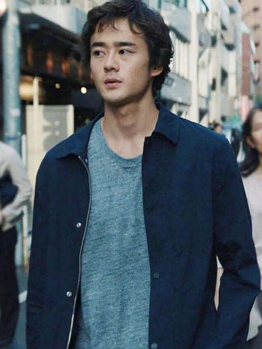 Kentaro Randa Monarch Legacy Of Monsters Season 02 Blue Cotton Jacket