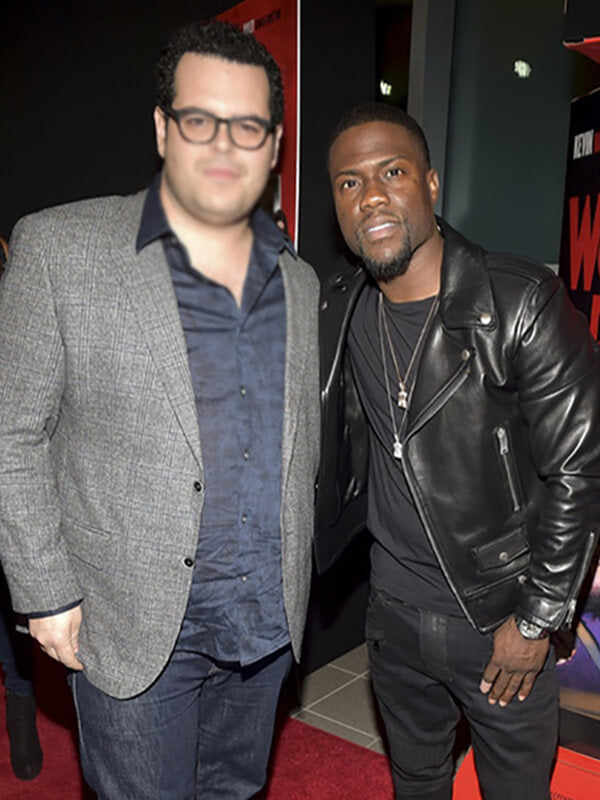 Kevin Hart Black Leather Jacket