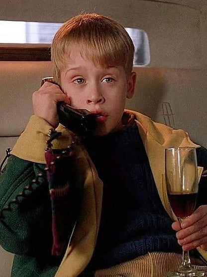 Kevin Home Alone Green Wool Coat