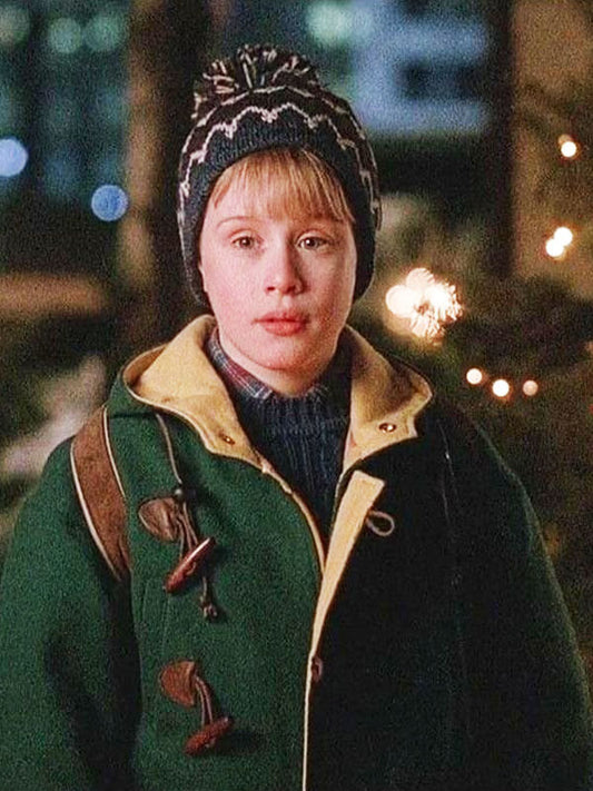 Kevin Home Alone Green Wool Coat