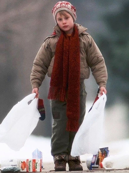 Kevin Home Alone Tan Wool Jacket