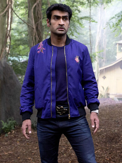 Kingo Eternals 2021 Purple Bomber Jacket 