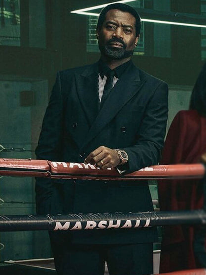 Kingsley Marshall Fightland Season 01 Black Suite Blazer